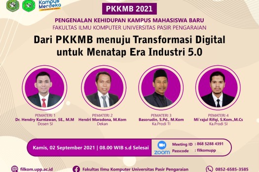 MENUJU TRANSFORMASI DIGITAL, FILKOM UPP SIAPKAN SKILL ERA INDUSTRI 5.0